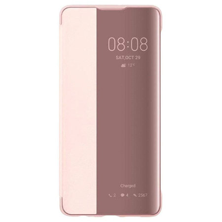 Official Huawei P30 Smart Flip Case - Pink