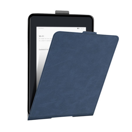 Housse Kindle Paperwhite 4 2018 Olixar Folio – Simili cuir – Marron