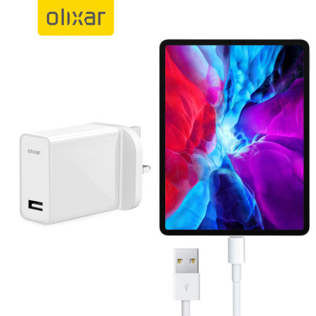 Olixar High Power iPad Pro 11 Wall Charger & 1m Cable