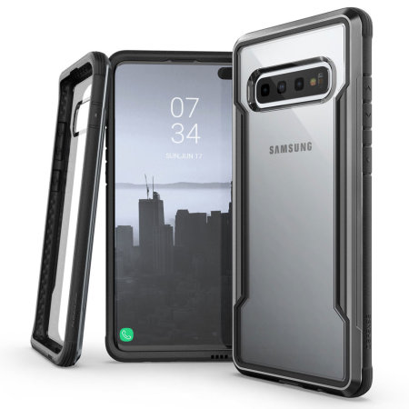 X-Doria Defense Shield Samsung Galaxy S10 Plus Case- Black