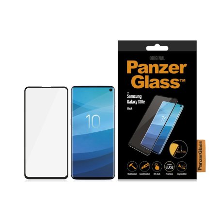 PanzerGlass Samsung Galaxy S10e Screen Protector- Black