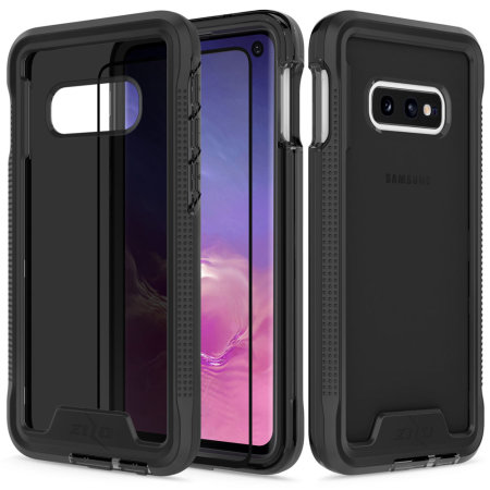 Zizo Ion Series Samsung Galaxy S10e Case and Screen Protector- Black
