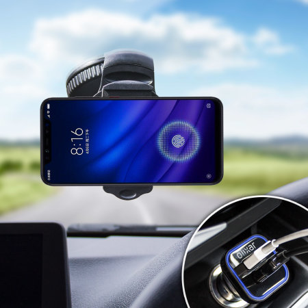 Setty DriveTime Xiaomi Mi 8 Pro Car Holder & Charger Pack