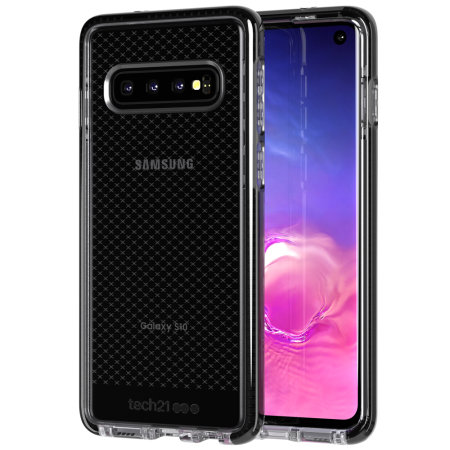 Funda Samsung Galaxy S10 Tech21 Evo Check - Negra Ahumada