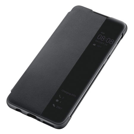 Funda Huawei P30 Lite oficial con tapa - Negra