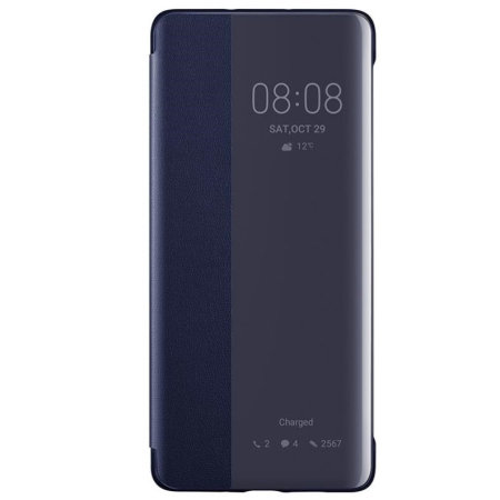 Housse Officielle Huawei P30 Lite Smart View Flip – Bleu