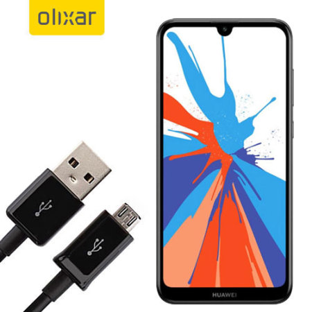 Olixar Huawei Y7 Prime 2019 Power, Data & Sync Cable - Micro USB