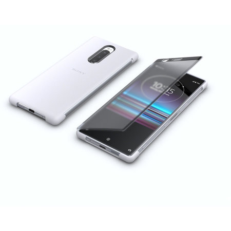 Official Sony Xperia 1 Style Cover Touch Case Scti30 White