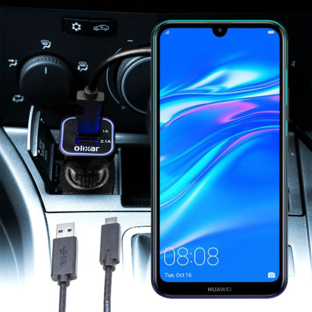 Olixar High Power Huawei Y7 Pro 2019 Car Charger