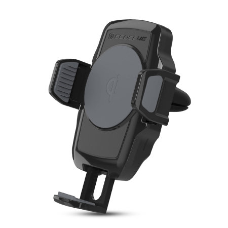 Scosche 10W Qi Wireless Fast-Charging Car Vent Phone Holder - Black