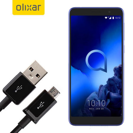 Olixar Alcatel 1x 2019 Power, Data & Sync Cable - Micro USB