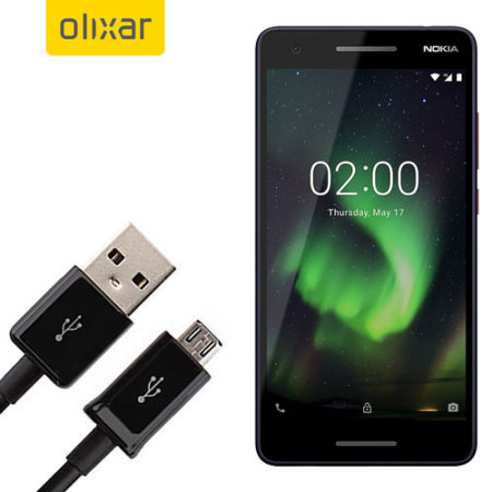Olixar Nokia 2 V, Data & Sync Cable - Micro USB