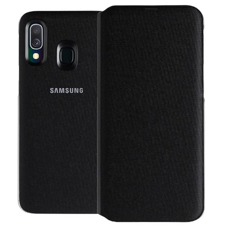 Flip Cover officielle Samsung Galaxy A40 – Noir