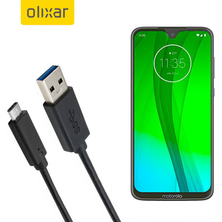 Câble USB-C Motorola Moto G7 Plus Olixar – Chargement & Sync