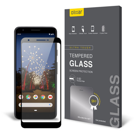 Olixar Google Pixel 3a Tempered Glass Screen Protector