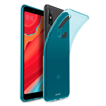 Olixar FlexiShield Xiaomi Mi 8 Gel Skal - Blue