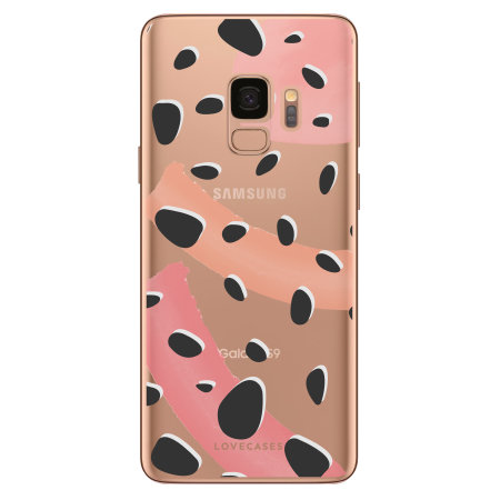 LoveCases Samsung Galaxy S9 Gel Case - Abstract Polka Dots