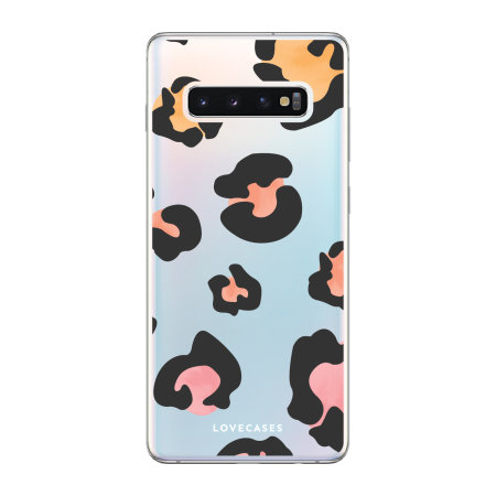 LoveCases Samsung Galaxy S10 Gel Case - Colourful Leopard