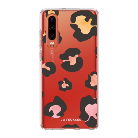 LoveCases Huawei P30 Gel Case - Colourful Leopard