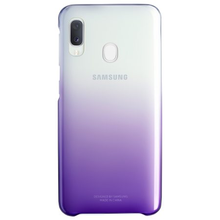 Funda Samsung Galaxy A20e Oficial Gradation Cover - Violeta