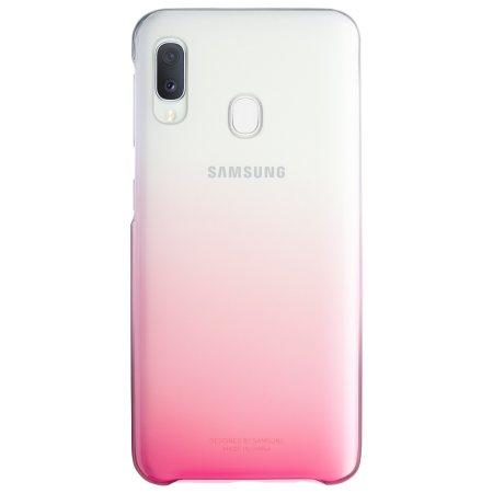 Official Samsung Galaxy A20e Gradation Cover Case - Pink