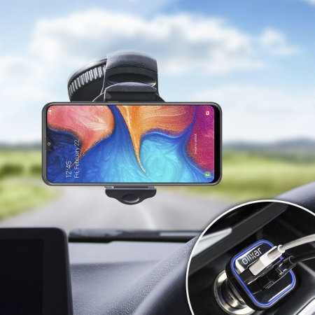 Pack de Coche Olixar DriveTime para el Samsung Galaxy A20