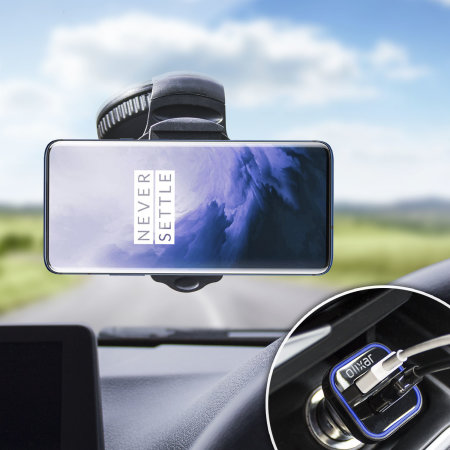 Olixar DriveTime OnePlus 7 Pro Car Holder & Charger Pack