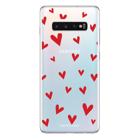 LoveCases Samsung Galaxy S10 Gel Case - Hearts