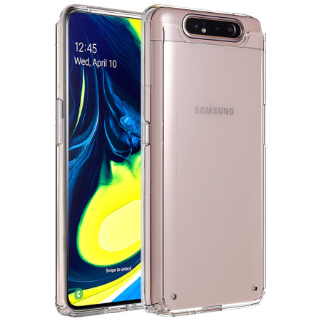 Olixar ExoShield Samsung Galaxy A80 Gel Suojakotelo - Kirkas