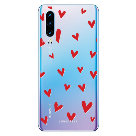 LoveCases Huawei P30 Gel Case - Hearts