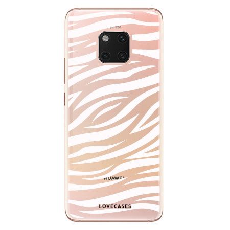 LoveCases Huawei Mate 20 Pro Gel Case - Zebra