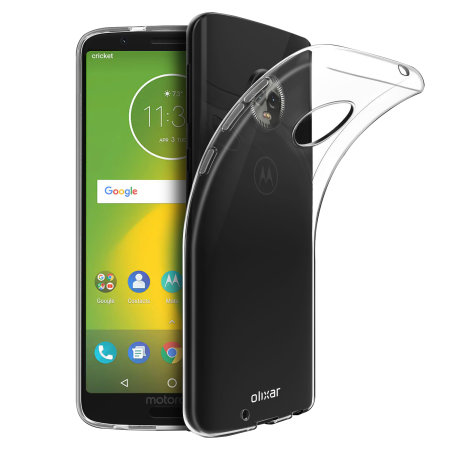 Olixar Ultra-Thin Motorola Moto E5 Surpa Deksel - 100% Klar