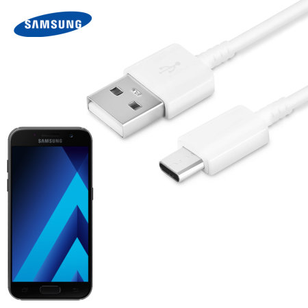 Câble de chargement rapide USB-C officiel Samsung Galaxy A3 2018
