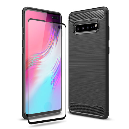 Olixar Sentinel Samsung Galaxy S10 5G Case And Glass Screen Protector