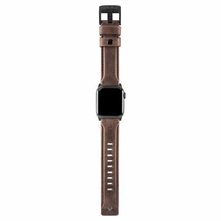 UAG Apple Watch 44" / 42" Lederen Band - Bruin