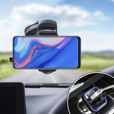 Olixar DriveTime Huawei P Smart Z Car Holder & Charger Pack