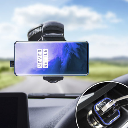 Olixar DriveTime OnePlus 7 Pro 5G Car Holder & Charger Pack