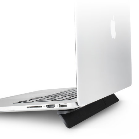 Olixar Adhesive Mini Faltbarer Laptop- und Tablet-Ständer - Schwarz