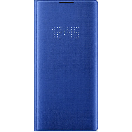 Funda Oficial Samsung Galaxy Note 10 Plus LED View Cover - Azul
