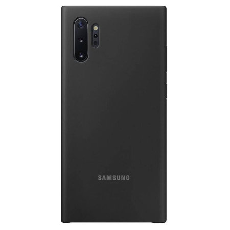 Coque Officielle Samsung Galaxy Note 10 Plus Silicone Cover – Noir
