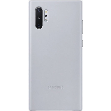 Offizielle Samsung Galaxy Note 10 Plus Ledertasche - Grau