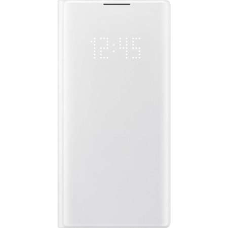 Official Samsung Galaxy Note 10 LED View Cover Case - White