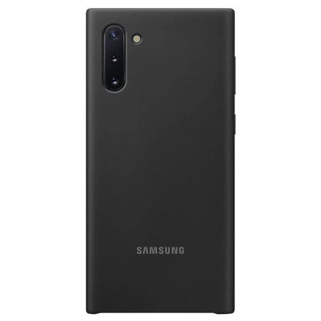 Officiële Samsung Galaxy Note 10 Siliconen Case - Zwart