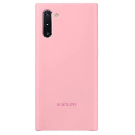 Officiële Samsung Galaxy Note 10 Siliconen Case - Roze