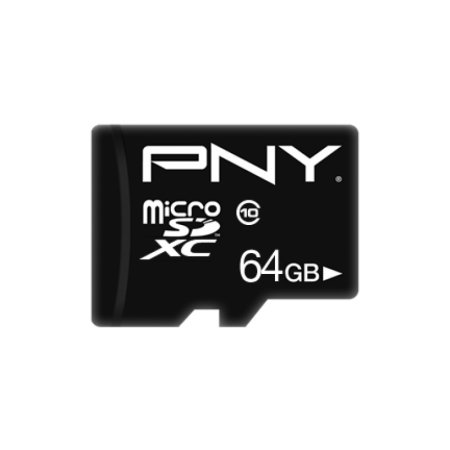 PNY 64GB Performance Plus microSD Memory card
