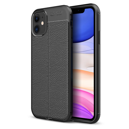 Olixar Attache iPhone 11 Leather-Style Protective Case - Black