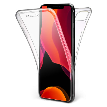 Coque iPhone 11 Pro Olixar FlexiCover intégrale en gel – Transparent