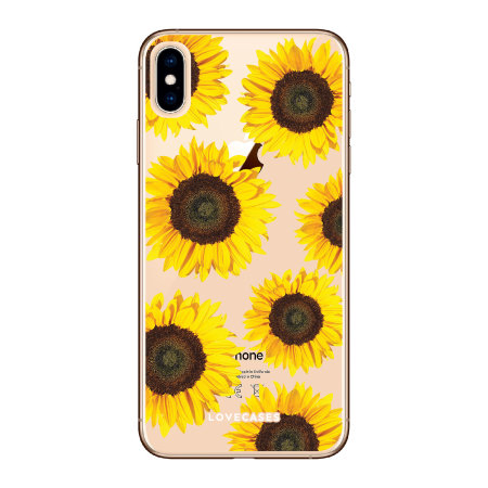 LoveCases iPhone XS Gel Case - Sunflower