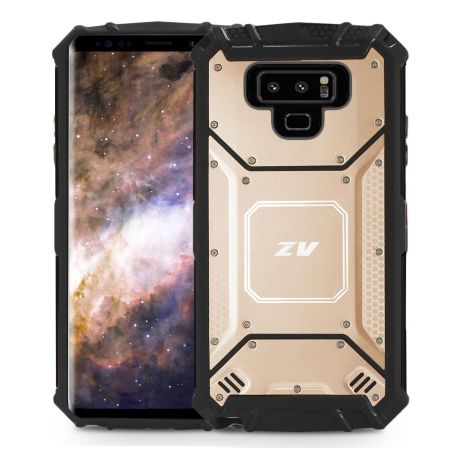 Zizo ZV Samsung Galaxy Note 9 Magnetic Connect Armor Series - Gold