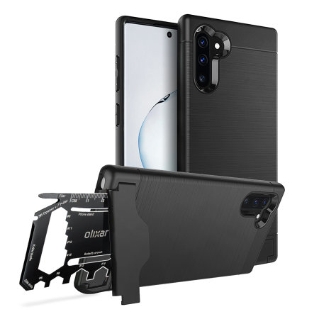 Olixar X-Ranger Samsung Galaxy Note 10 Survival Case - Tactical Black